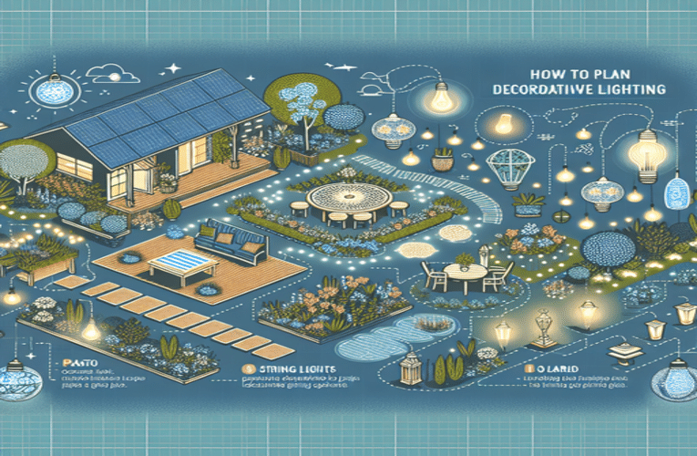 Jak zaplanować oświetlenie dekoracyjne w ogrodzie – praktyczne porady i inspiracje